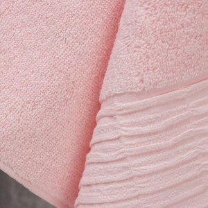 Полотенце махровое Этель Classic, цвет розовый, 35х75 см