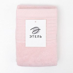 Полотенце махровое Этель Classic, цвет розовый, 35х75 см
