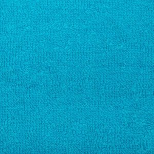 Полотенце махровое Экономь и Я 70х130 см, цв. голубой, 100% хлопок, 320 гр/м2