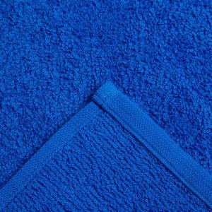 Полотенце махровое Экономь и Я 30х60 см, цв. синий, 100% хлопок, 320 гр/м2