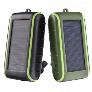 Повербанк с ручной подзарядкой и солнечной панелью Hand Solar Charger - позволяет быстро зарядить свой мобильный девайс в любых условиях №179