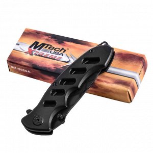 Черный складной нож MTech MX-8027A Xtreme Premium (Фабричная поставка и цена по специальной акции Военпро для ножеманов. Просто подарок за такие деньги!) №446