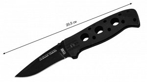 Складной нож RUI Lock Knife RK-10876 (Испания) (Премиальный фолдер с титановым покрытием клинка и черной алюминиевой рукояткой. Впервые в России по фабричной цене!)№625
