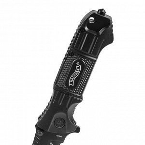 Нож Walther Black Tac Lock Knife 440SS (Только в этом месяце - отличные брендовые ножи из фабричной поставки по себестоимости. Специальная акция от Военпро!) №519