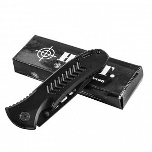 Нож Smith & Wesson Extreme Ops CK08TBS (США) (Крутой ножеманский складник с серрейтором, твердая углеродная сталь отлично держит заточку. Отличная цена по акции только в нашем магазине!) №776
