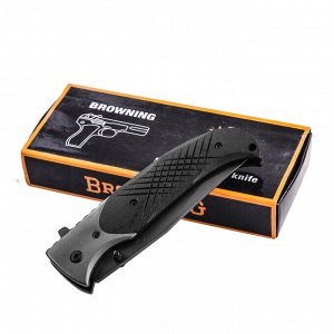 Складной нож Browning 377 Tactical Folding Knife (Лаконичный, удобный, надежный. Просто праздник для настоящего ножемана. Партия с фабрики-производителя, цена по акции только в этом месяце!)№736