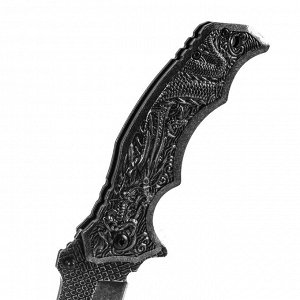 Дизайнерский нож Dark Side Blades Spring Assisted DS-A058 Black (США) (Шикарный американский нож Limited Edition. Полный эксклюзив в нашем магазине!) №1100