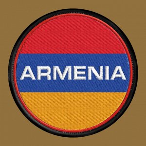 Мужская дорожная сумка-рюкзак "Армения" (камуфляж Хаки-песок) №65