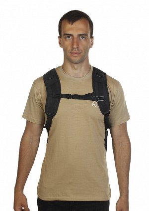 Стильный рюкзак для путешествий (30-35 л) (CH-059) №121- Тактический рюкзак оснащен системой вентиляции благодаря специальным мягким вставкам на спине – обеспечит комфортную носку даже при длительных