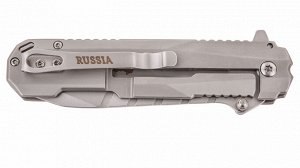 Тактический нож «Russia» - крутой ножеманский складник с клинком танто, твердая углеродная сталь 3Cr13 с закалкой 57 HRC отлично держит заточку. Отличная цена в разы дешевле аналогов только в нашем ма