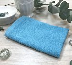 Салфетка махровая 30*30 Голубая