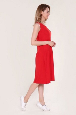 Платье женское - 237К - красный