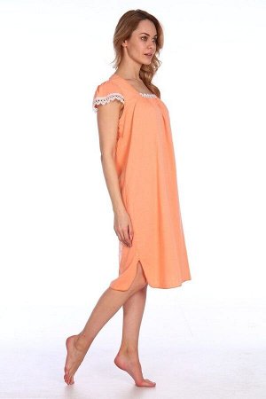 Ночная сорочка - 55 - Аврора - оранжевый