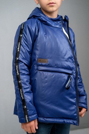 yollochka Куртка-анорак для мальчика синий