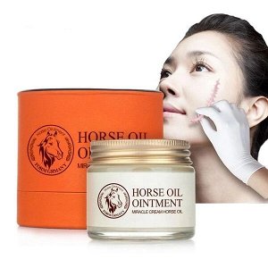 Питательный крем для лица с лошадиным жиром YANCHUNTANG HORSE OIL MIRACLE CREAM, 70 гр