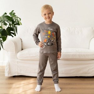 Пижама детская с принтом (интерлок) 56(98)