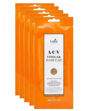 KR/ LADOR AVC Vinegar Hair Cap Маска для волос (шапочка), 30гр*5шт