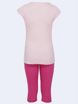 M&D Комплект для девочки: футболка и капри (Размер пишите в комментариях, где нет выбора )