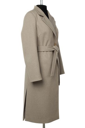 01-10609 Пальто женское демисезонное (пояс)