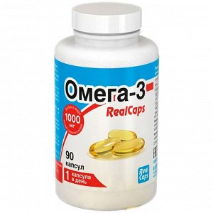 Омега-3 RealCaps 1400 (1000) мг №90 капс.