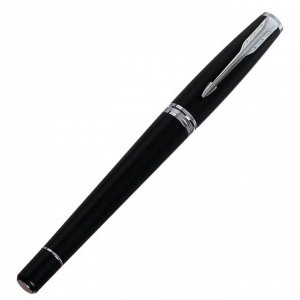 Ручка-роллер Parker Urban Core T309 Muted Black CT F, 0.5 мм, корпус из латуни, чёрные чернила (1931583)