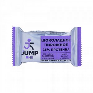 Конфета орехово-фруктовая со вкусом "Шоколадное пирожное" Jump
