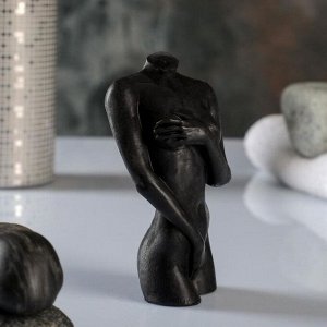 Фигурное мыло "Женское тело №2" черное, 90гр
