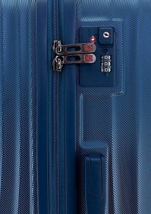 Чемодан 4-х колесный, Blue Brilliant, 20"