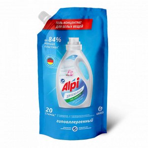Конц. жидкое средство для стирки "ALPI white gel" дой-пак 1 л