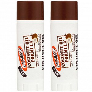Palmer's, бальзам для губ с кокосовым маслом, SPF 15, 2 шт., 0,8 г (0,30 унции)