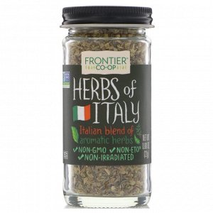 Frontier Natural Products, итальянские травы, смесь итальянских ароматических трав, 22 г (0,80 унции)