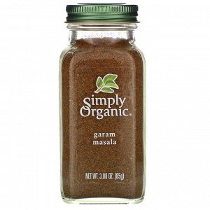 Simply Organic, Гарам масала, 85 г (3,00 унции)