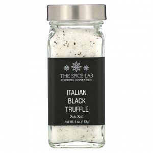 The Spice Lab, итальянская морская соль с черным трюфелем, 113 г (4 унции)