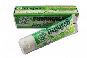 НОВИНКА! Органическая зубная паста Панчале с тайскими травами "Punchalee Herbal Toothpaste", 80 г