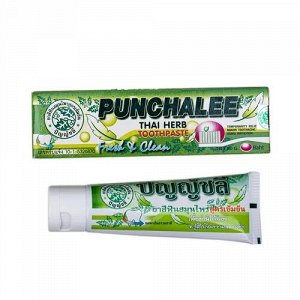 НОВИНКА! Органическая зубная паста Панчале с тайскими травами "Punchalee Herbal Toothpaste", 80 г