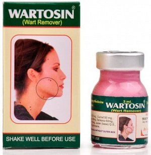Wartosin - вартосин (удаление бородавок и папиллом на лице, шее, щеках, подмышках)