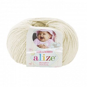 Baby wool СОСТАВ: Шерсть-40% Бамбук-20% Акрил-40%