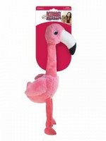 KONG игрушка для собак Shakers™ Фламинго S, с пищалкой