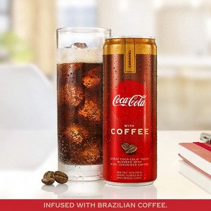 Coca-Cola Сoca Сola coffee Caramel 355ml - Кола кофе Карамель