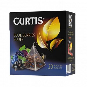 Чай Curtis Blue Berries Blues/Ягодный Блюз 1.8*20пак (1/12) пирамид. черн. аром. 100433/102205