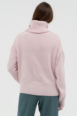 Свитер Модель: свитер. Цвет: розовый. Комплектация: свитер. Состав: шерсть-50%, акрил-50%. Бренд: aim. Фактура: однотонная. Плотность: средняя.