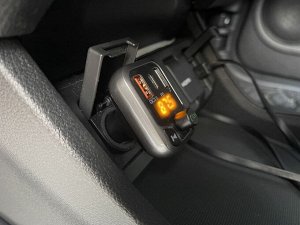 Автомобильное зарядное устройство Earldom M63 2*USB +1 Type C + FM-трансмиттер, 3.0A, черный, дисплей