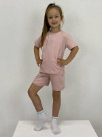 Комплект детский &quot;Little princess&quot;. Цвет пудра