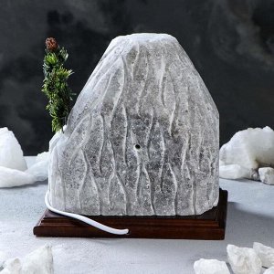 Соляная лампа "Гора бонсай", цельный кристалл, 21 см