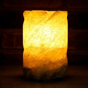 Соляная лампа "Феерия Воздух", цельный кристалл, 19 см
