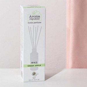 Диффузор ароматический AROMA REPUBLIC, 30 мл, Green apple"