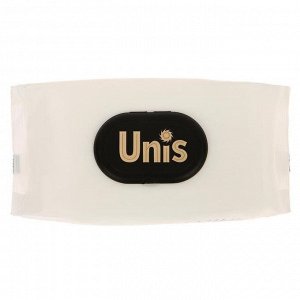 Влажные салфетки UNIS White антибактериальные, с клапаном, 48 шт.