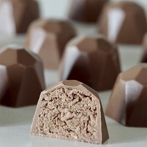 Начинка шоколадная для конфет и десертов Pralin Delicrisp, Irca, Испания, 100 г