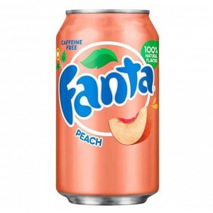Напиток газированный Fanta Персик, США, 355 мл