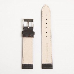 Ремешок для часов, мужской, 18 мм, коричневый микс